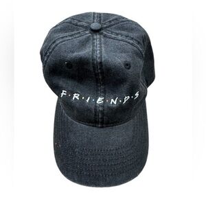 Friends Doodle Logo Embroidered Adjustable Baseball Cap